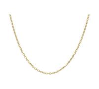 Boccia Schmuck Damen-Halskette Titan vergoldet 50 cm 08049-0250