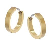 Boccia Schmuck Damen-Ohrringe Creolen Titan Vergoldet 0577-08