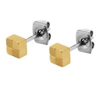 Boccia Schmuck Damen-Ohrringe Ohrstecker Titan vergoldet 0518-04
