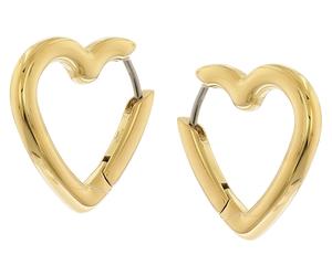 Boccia Schmuck Damen-Ohrringe Titan Creolen Herz 05099-02