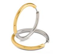 Boccia Schmuck Damen-Ohrringe Titan Zweifarbig 32 mm 05073-04