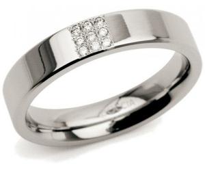 Boccia Titan Damenring mit Brillanten 0121-02 54