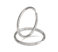 Boccia Titanium 05070-01 Scharnier-Creolen aus Rein-Titan Ø 38,3 x 40mm