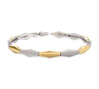 Boccia Titanium 03039-02 Damen-Armband aus Rein-Titan bicolor matt/poliert