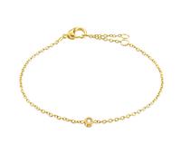 Boccia Titanium 03058-04 Damen-Armband mit Diamant / Brillant gelbgoldfarben