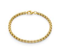 Boccia Titanium 03064-0218 Damen-Armband aus Titan gelbgold-ionenbeschichtet Länge: 17,5cm