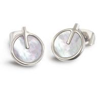 Boccia Titanium 05059-01 Ohrstecker mit echtem Perlmutt