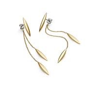 Boccia Titanium 05074-02 Ohrhänger/Ohrstecker gelbgoldplattiert