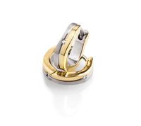 Boccia Titanium 0563-04 Scharnier-Creolen mit Brillant