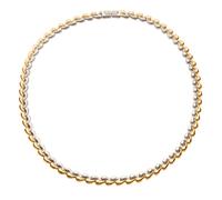 Boccia Titanium 08072-02 Damen-Collier aus Rein-Titan, Bicolor 47cm