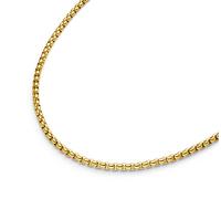 Boccia Titanium 08085-0245 Halskette aus Titan gelbgold-ionenbeschichtet Länge: 45cm