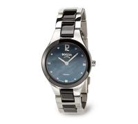 Boccia Titanium 3221-02 Damenuhr mit Saphirglas, Ceramic und Perlmutt-Zifferblatt