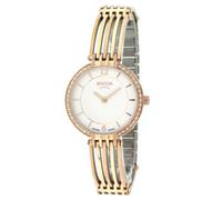 Boccia Titanium 3230-03 Damenuhr Crystals mit Saphirglas roségoldfarben