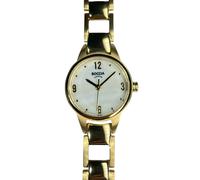 Boccia Titanium 3277-03 Damenuhr Gelbgoldfarben Perlmutt Ø21,5mm