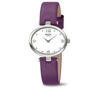 Boccia Titanium 3295-02 Damenuhr Titan oval violett