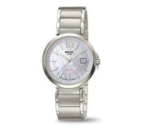 Boccia Titanium 3332-01 Solar Damenuhr Titan Saphirglas Ø35mm