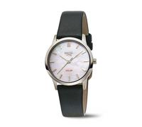 Boccia Titanium 3363-01 Solar-Damenuhr Titan Lederuhrband