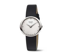 Boccia Titanium 3364-01 Damenuhr Titan m. Saphirglas Oval Weiß