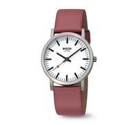 BOCCIA Titanium 3380-02 Damen-Quarz-Uhr im Bahnhof-Design Antikrosé Ø33,8mm
