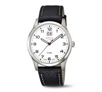 Boccia Uhren 3580-05 Herrenuhr Titan mit Lederband