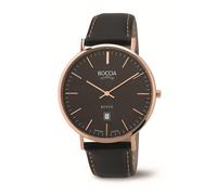 Boccia Titanium 3589-05 Royce Quarz Roségoldfarben-ionenplattiert Ø42mm