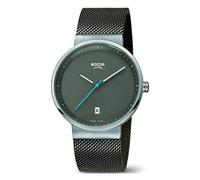 Boccia Titanium 3615-01 Herrenuhr Titan Saphirglas Grau Milanaise-Uhrband Ø40mm