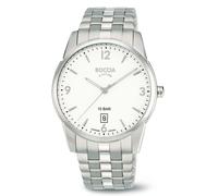 Boccia Titanium 3632-01 Herrennuhr 100m wasserdicht Titan Saphirglas