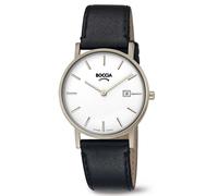 Boccia Titanium 3637-02 Herrenuhr Titan Saphirglas