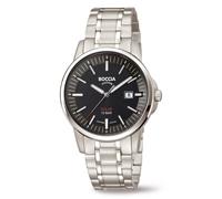 Boccia Uhren 3643-04 Solaruhr für Herren Titan mit Saphirglas anthrazit