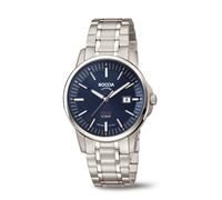 BOCCIA Titanium 3643-05 Solar Herrenuhr Saphirglas 100m blau