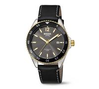 Boccia Titanium 3653-03 Herrenuhr Automatik Bicolor Lederband