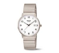 Boccia Titanium 3660-01 Herrenuhr Titan-Flexband arabische Ziffern Ø39mm