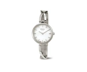 Boccia Titanium - Boccia-Analoguhr-3239-01 silber