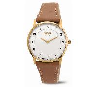 Boccia Damen-Armbanduhr 3254-02 analog Quarz Titanium Leder