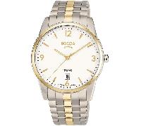 Boccia Titanium - Boccia-Analoguhr-3632-03 gold