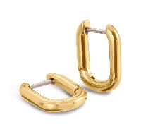 Boccia Schmuck 05060-02 Damen-Ohrringe Creolen Titan Goldfarben