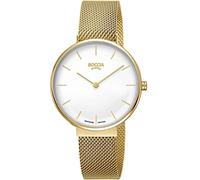 Boccia Titanium 3327-10 Damenuhr Titan gelbgold Magnetverschluss