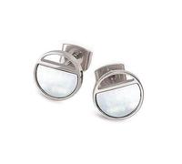 BOCCIA Titanium Damen Ohrstecker Ohrringe 05034-01 Reintitan poliert mit Perlmutt