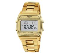 Boccia 3738-08 Digitaluhr in Unisexgröße Titan Goldfarben