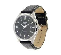 Boccia Herren-Armbanduhr Analog Automatik Leder 3586-02