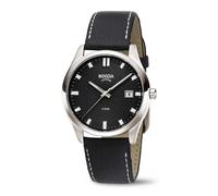 Boccia Titanium Herrenuhr Schwarz 3669-02 100m wasserdicht Ø39mm Schwarz