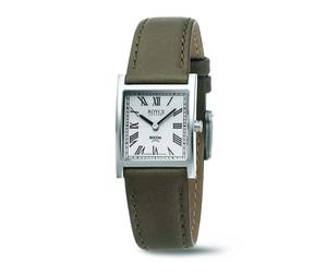 Boccia Titanium Royce 3360-01 Damenuhr Titan m. Saphirglas + römische Ziffern; rechteckig