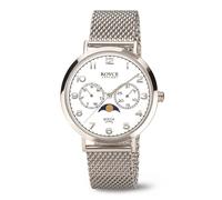 Boccia Titanium Royce 3612-04 Unisex-Uhr Mondphase Saphirglas Ø38mm