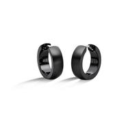 Boccia Titanium Scharniercreole 0539-21 Titan tiefschwarz Ionenplattiert Ø15mm