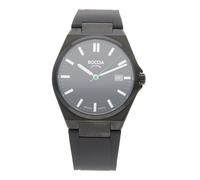 Boccia Uhr Unisex 3667-04 Titan, Schwarz, Quarz, Analog