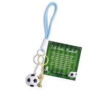 BOCHOI Fussball Schlüsselanhänge Fußball Weltmeisterschaft 3D 2026 Souvenir Rucksack Anhänger Fußball Geschenke für Jungens Mädchen 5 6 7 8 9 10 11 12 jahre Geburtstag Oster Geschenke Kinder 1