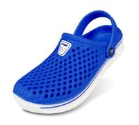 Bock op Kölle Damen & Herren Clogs/Pantoletten Atmungsaktive Hausschuhe Gartenschuhe & Wasserschuhe in diversen Farben und Größen von 37-45 (Blau, Numeric_40)