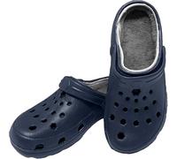 Bock op Kölle Gefütterte Winter-Clogs für kalte Tage und Abende (Navy, 44)