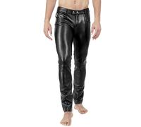 Bockle Stretch Leather Jeans Lederjeans Lederhose 1991 Super-Stretch Tube Skinny Röhre Lamm Leder Leggins, Size: W33/L34