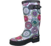 »Damen Regenstiefel Anja schwarz/multi« Gummistiefel